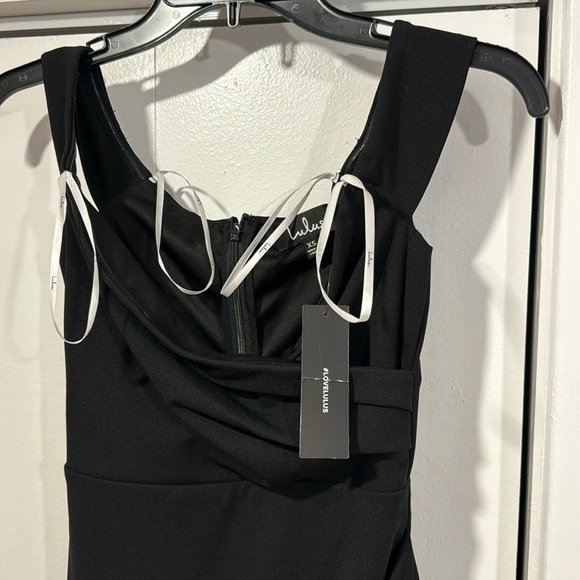 NWT lulus hi low black dress, XS - Picture 2 of 4